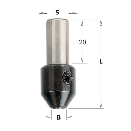 CMT 364 adapter for borholder