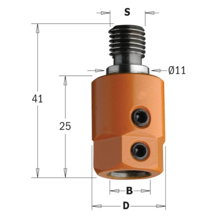 CMT borholder 305 for sentrumstappbor