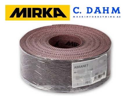 Mirka Abranett pussenetting rull 75 mm  x 10 m